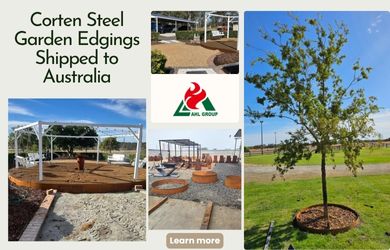 corten steel edging